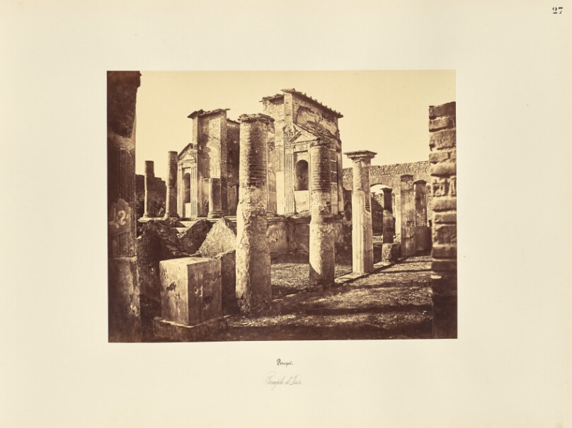 Pompei. Temple d'Isis.