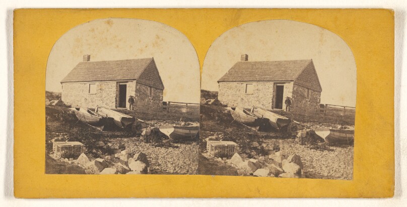 View of the Boat-House, Newport, R.I.