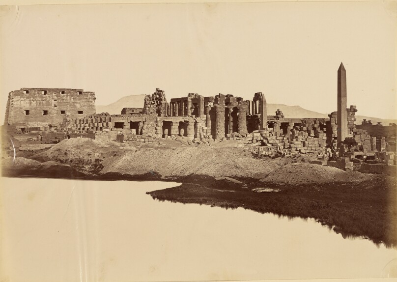 [Karnak - View of the Sacred Lake]