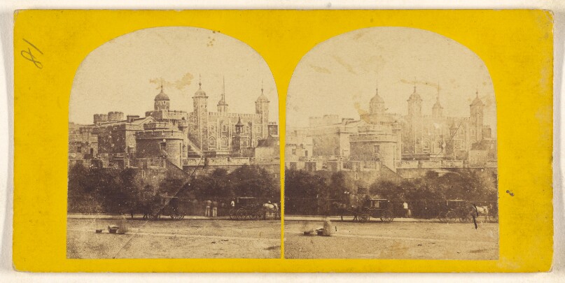The Tower of London. General View of the Tower, from Tower Hill.]