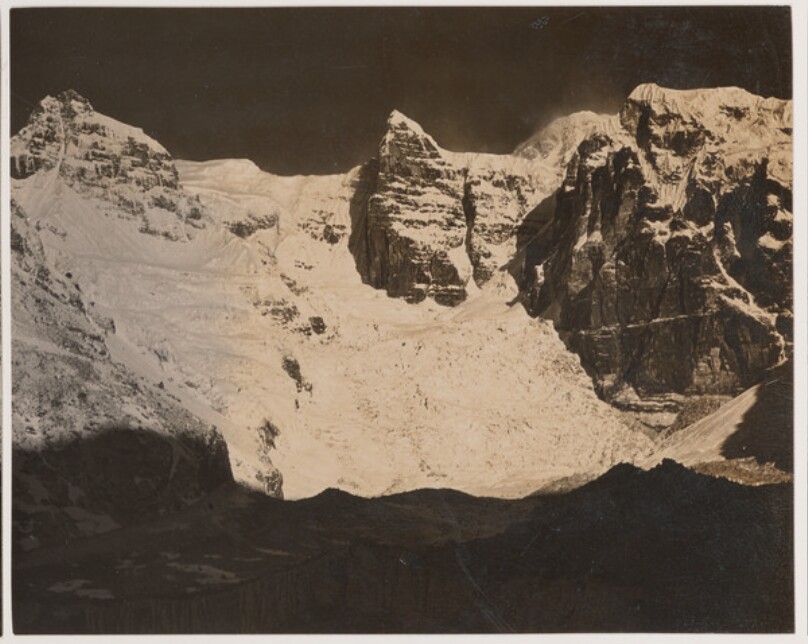 Forked Peak and Heights to the North-West of Chemthang