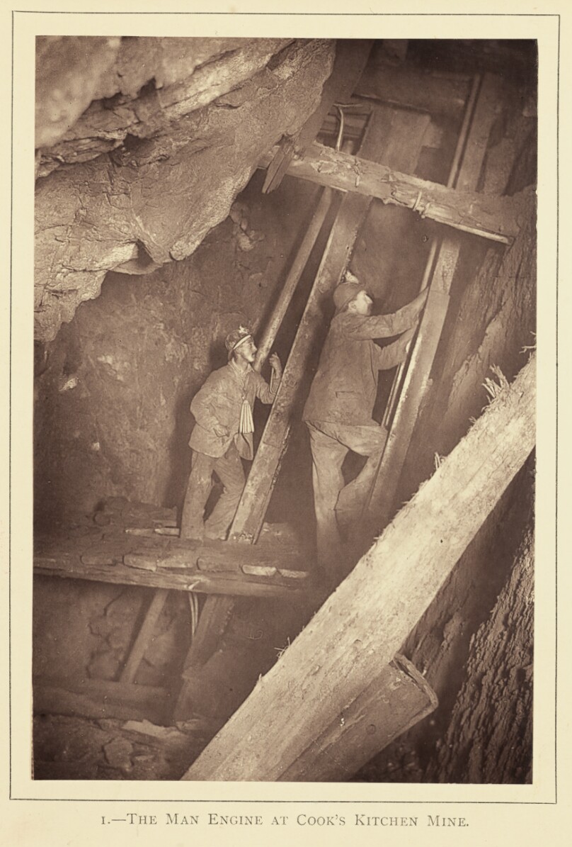 The Man Engine at Cook's Kitchen Mine