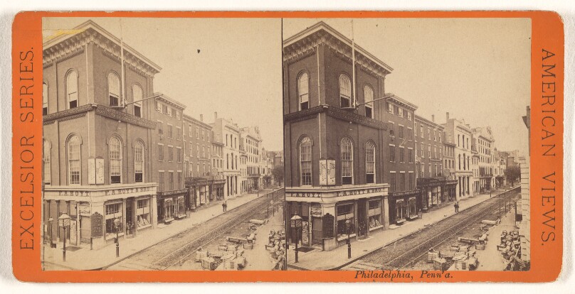 [Chestnut St. West of 10th, Philadelphia, Pa.]