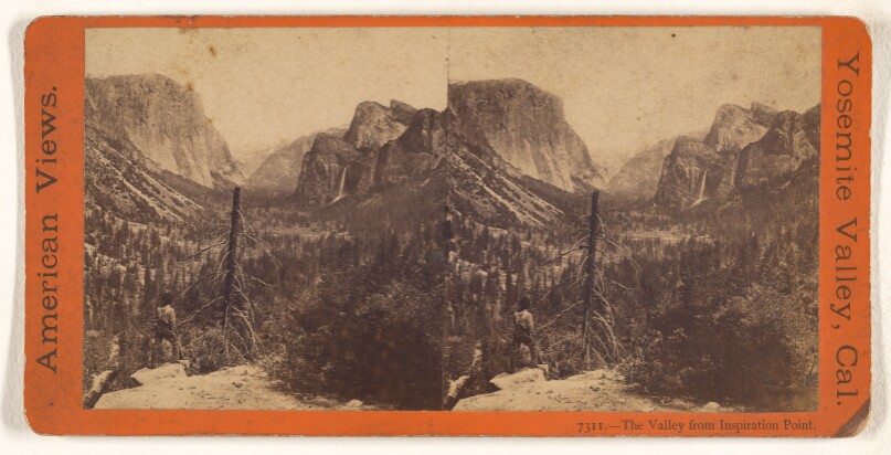 The Valley from Inspiration Point. [Yosemite]