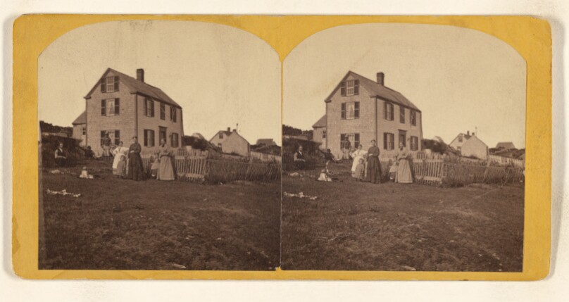 Fisherman's House, Middle Brewster. [Boston, Mass. Harbor]