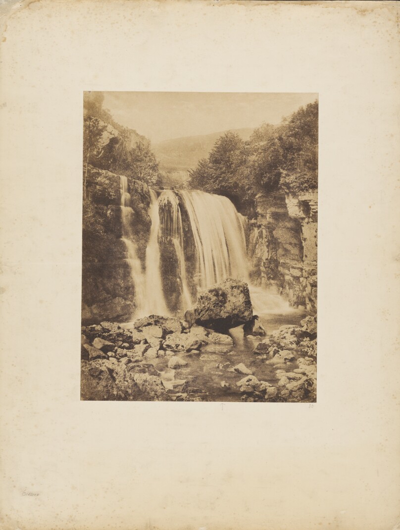 Waterfall in the Gorges du Furon, Sassenage, Isere