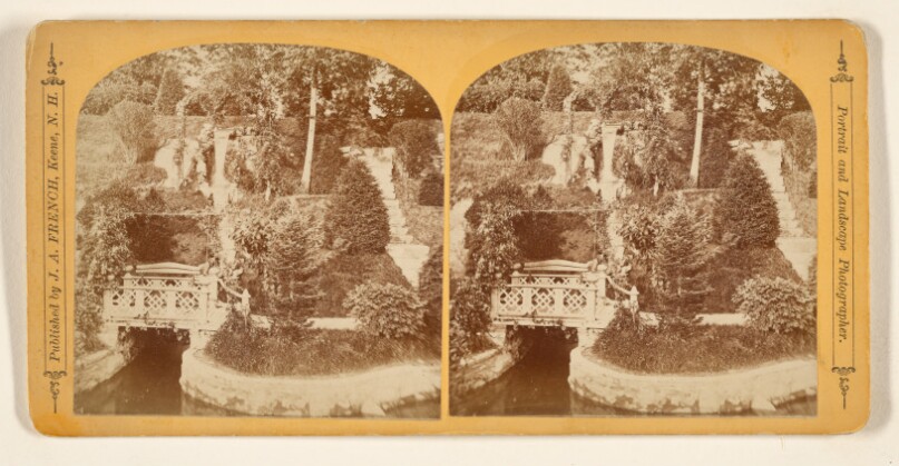 The Cascade and Home of the Gold Fish, "Potter's Grove", Arlington, Mass.
