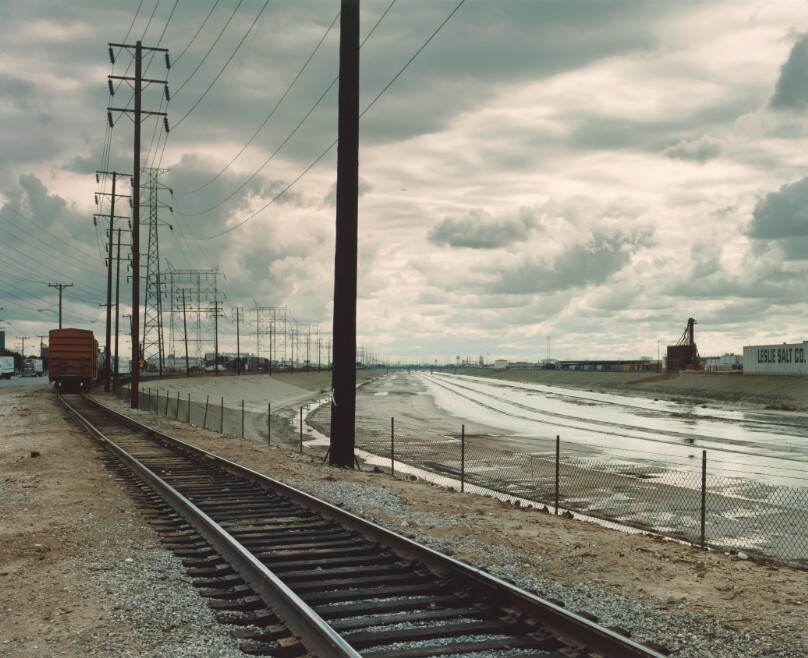 The Los Angeles River from Soto and Bandini, Vernon
