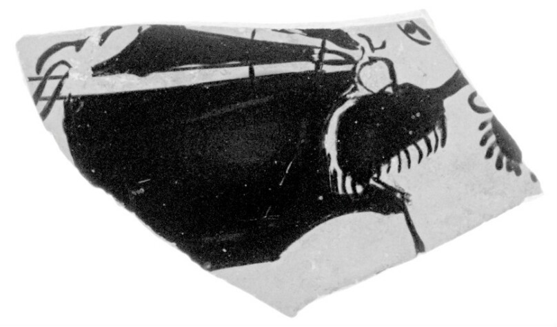 Attic Red-Figure Cup Fragment