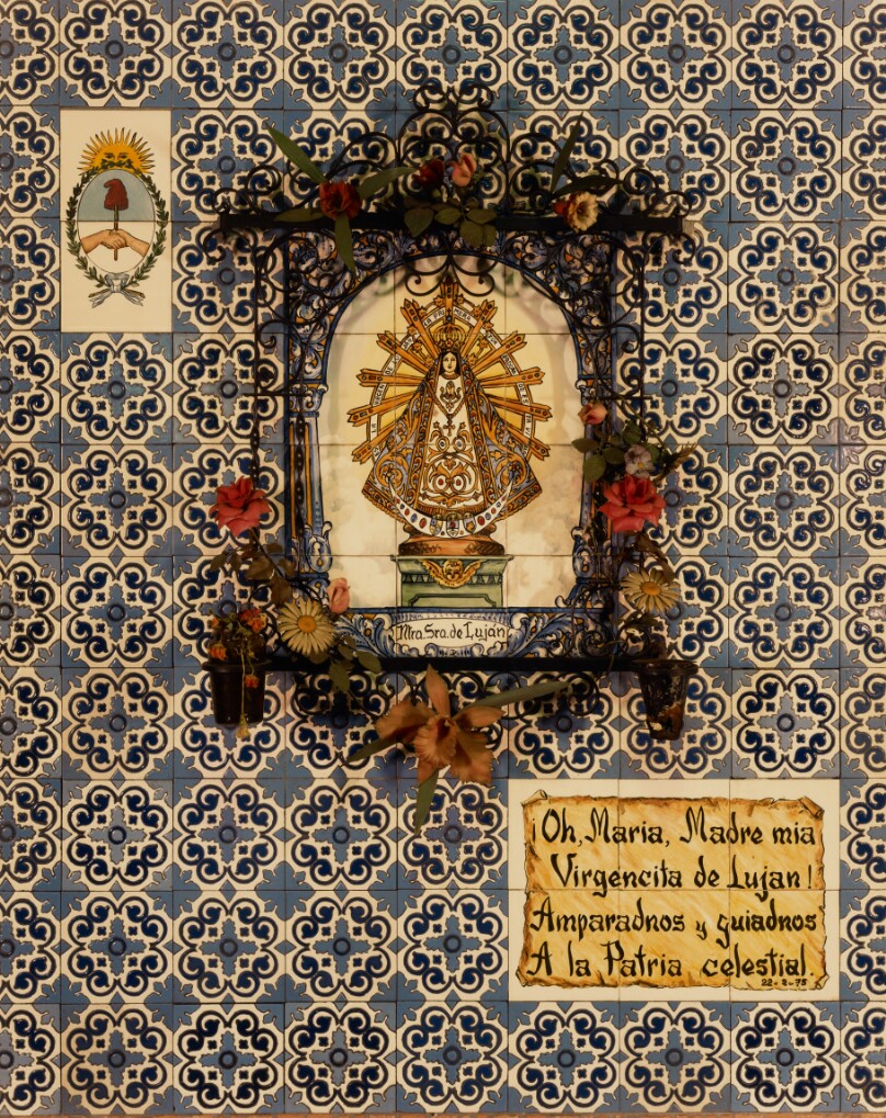 Shrine to the Virgin of Lujan, Metro Station, Buenos Aires