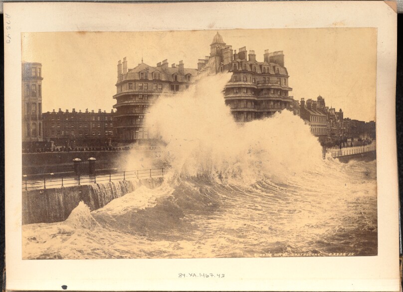 Queen's Hotel. Eastbourne