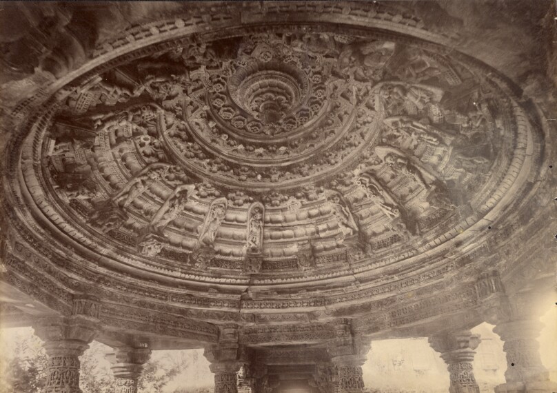 Ceiling of a Jain Temple, Chittore