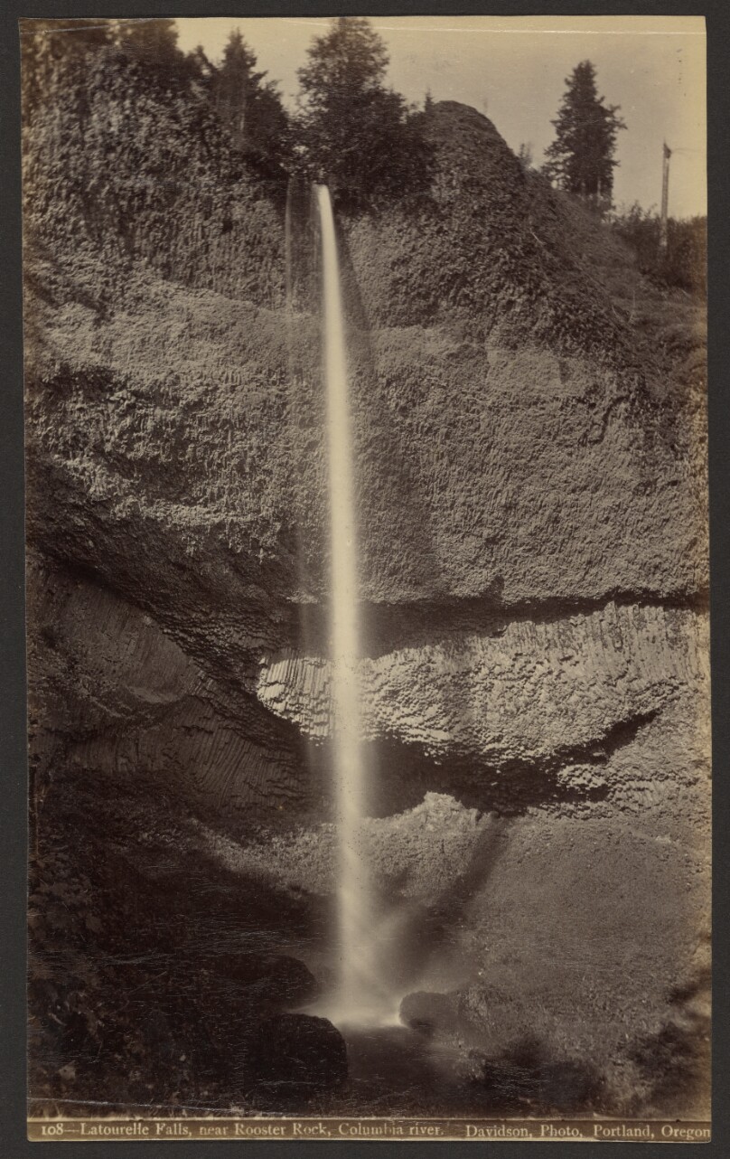 Latourelle Falls, near Rooster Rock, Columbia River