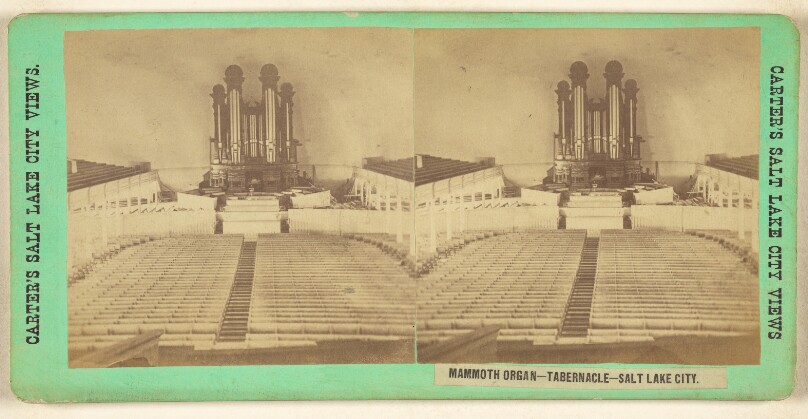 Mammoth Organ - Tabernacle - Salt Lake City.