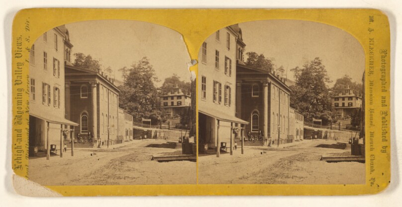Packer's Corner. [Mauch Chunk, Pa.]