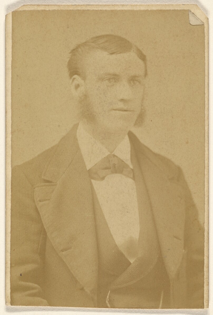 [Unidentified man with long muttonchops]