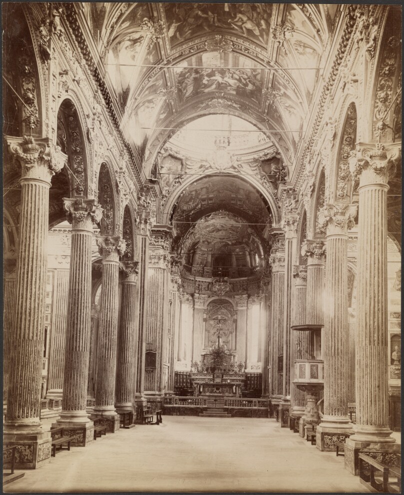 [Interior of the Church of the Annunciation, Genoa]