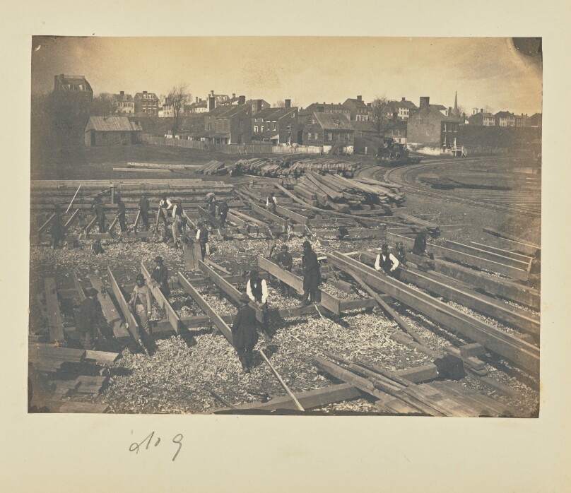 Track near the Potomac River, in Alexandria