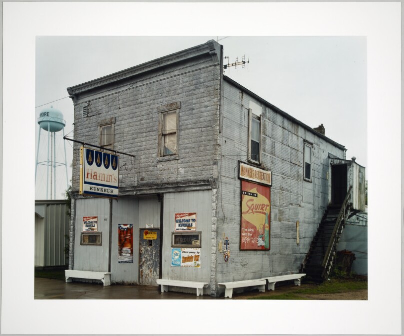 Exterior of Kunkel's Bar, Edmore, North Dakota