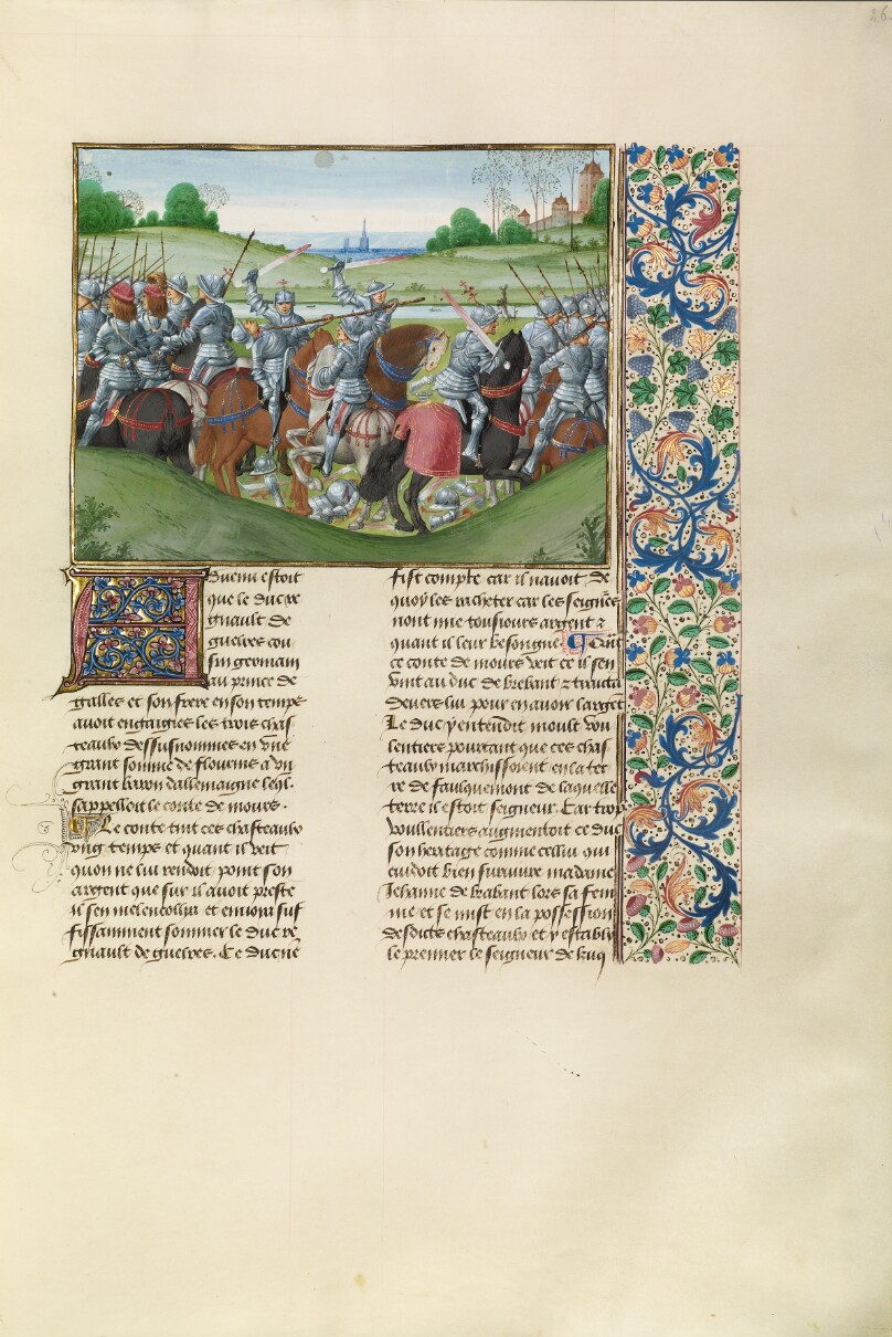 The Battle between the Duke of Jülich and Gelders and the Duke of Brabant