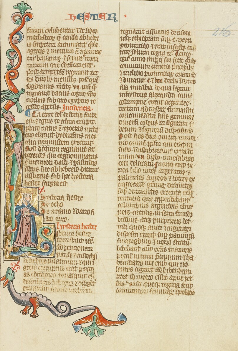 Initial L: Esther