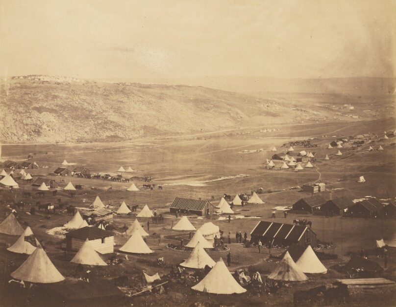 Cavalry Camp, looking towards Kadikoi.