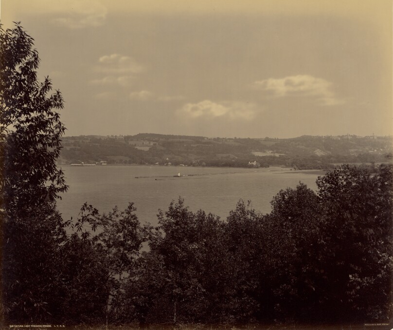 Cayuga Lake Towards Ithaca.