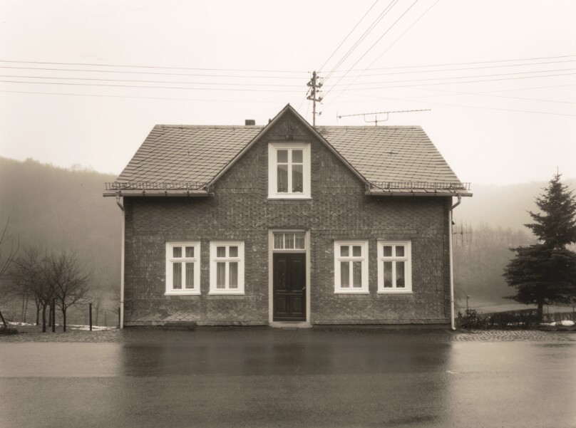 Framework House, Slated Street Side, Dirlenbacher Strasse 68, Niederndorf, Germany
