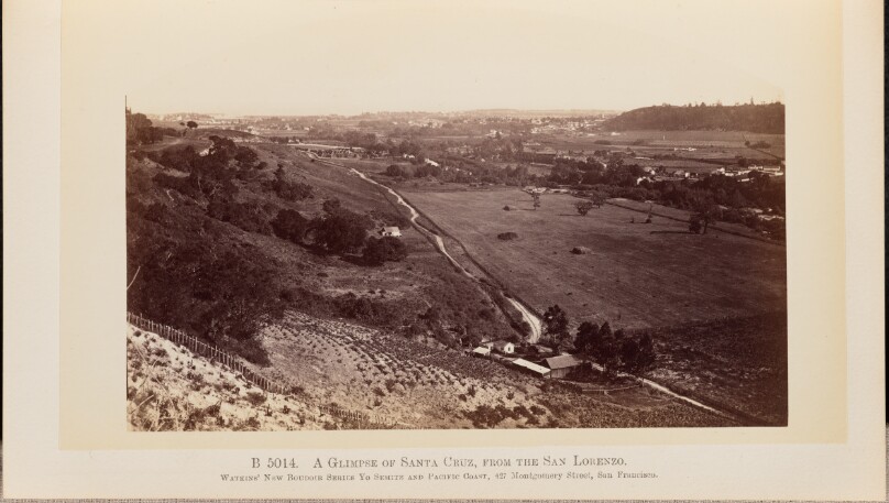 A Glimpse of Santa Cruz, From the San Lorenzo