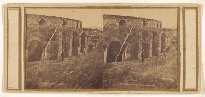 [Exterior of Amphitheater, Pompei]