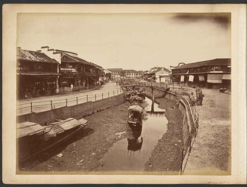 [Dried up canal]