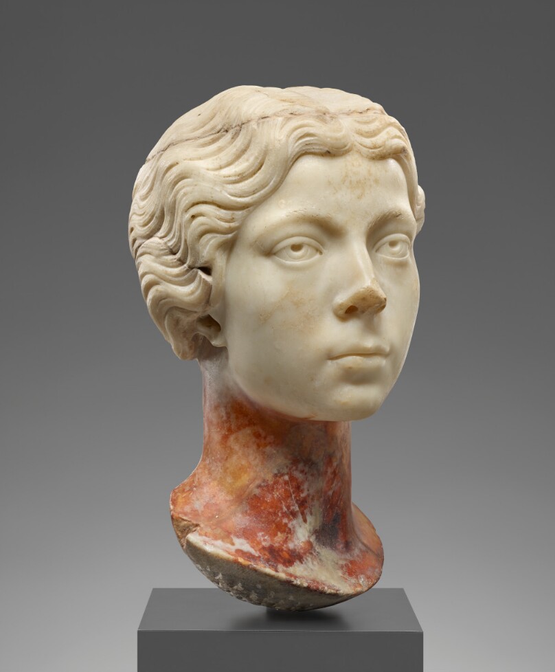 Portrait Head of a Young Woman