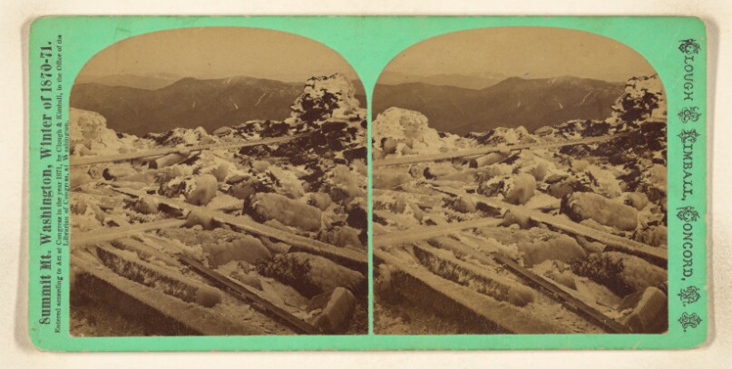 Shadow of Mt. Washington resting on Carter Range. [Mt. Washington, N.H.]