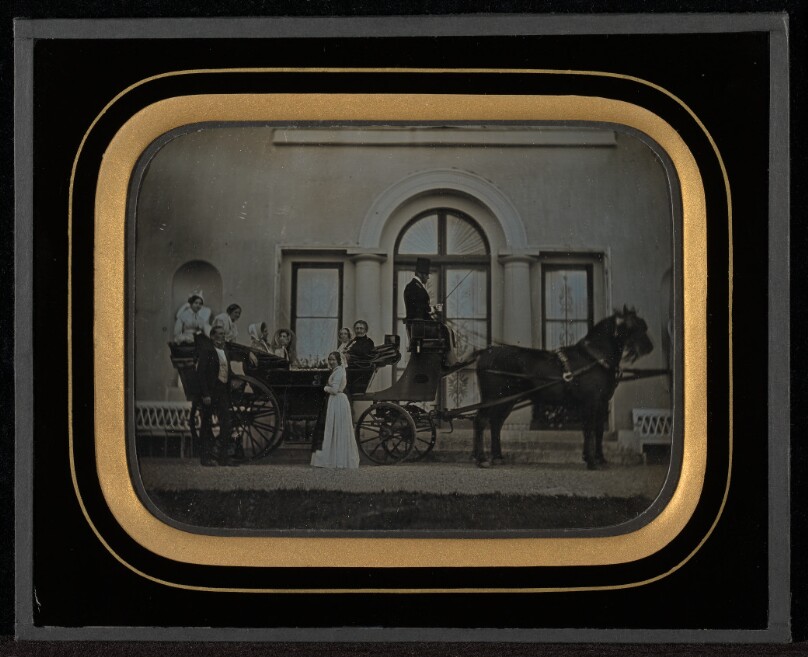 Carriage with Figures