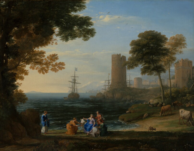 Coast View with the Abduction of Europa