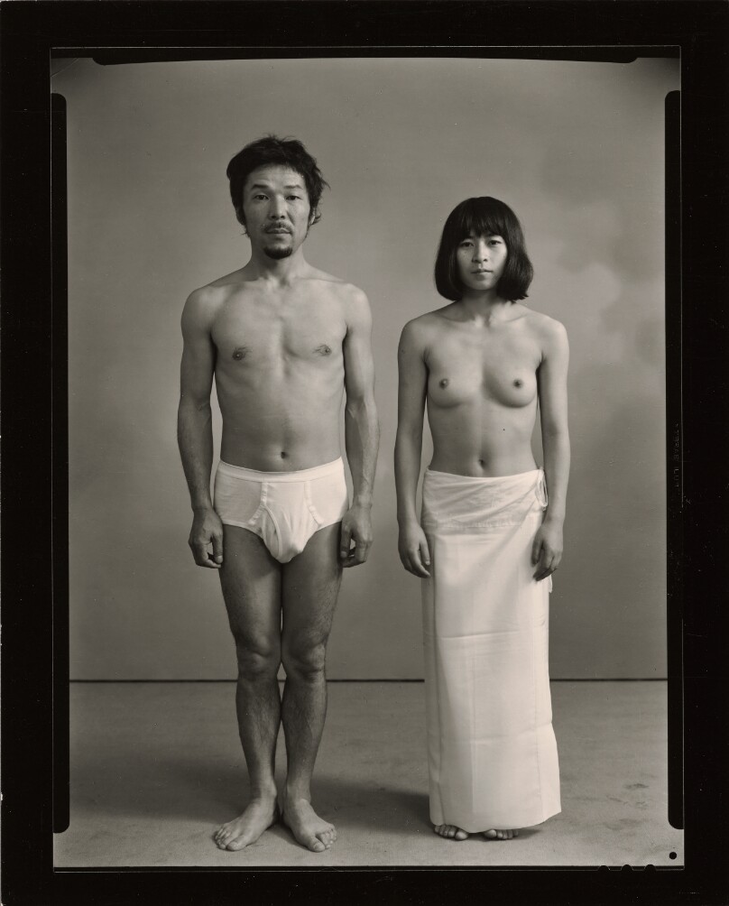 From the left: Masahisa and Actor K