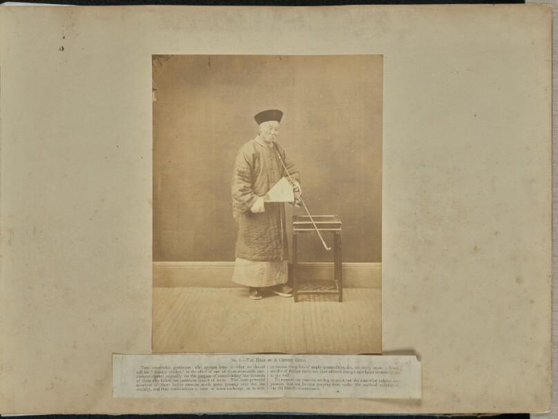 No. 1 - The Head of A Chinese Guild.