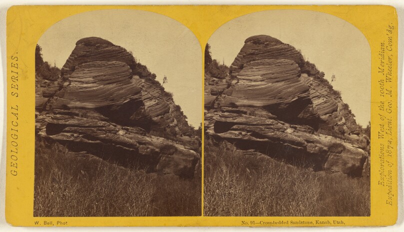 Cross-bedded Sandstone, Kanab, Utah.