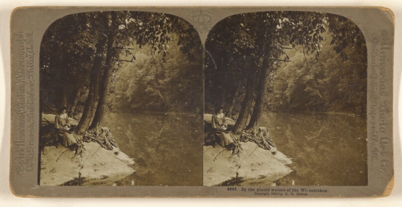 By the placid waters of the Wissahickon.