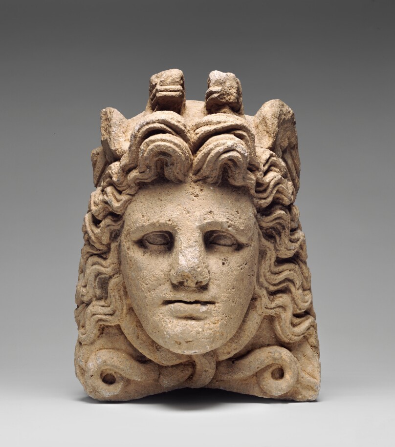 Akroterion with Medusa