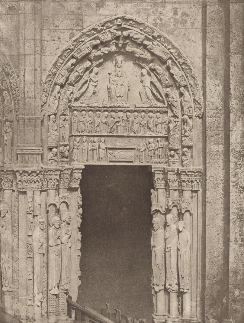 [Chartres Cathedral, Royal Portal (The Incarnation Portal), South Lateral Doorway]