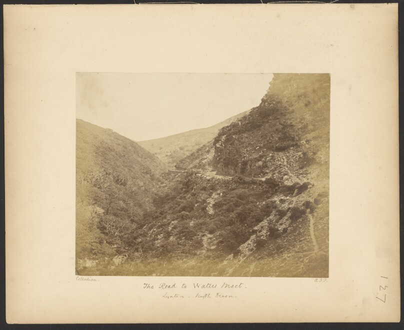 The Road to Watersmeet, Lynton, North Devon