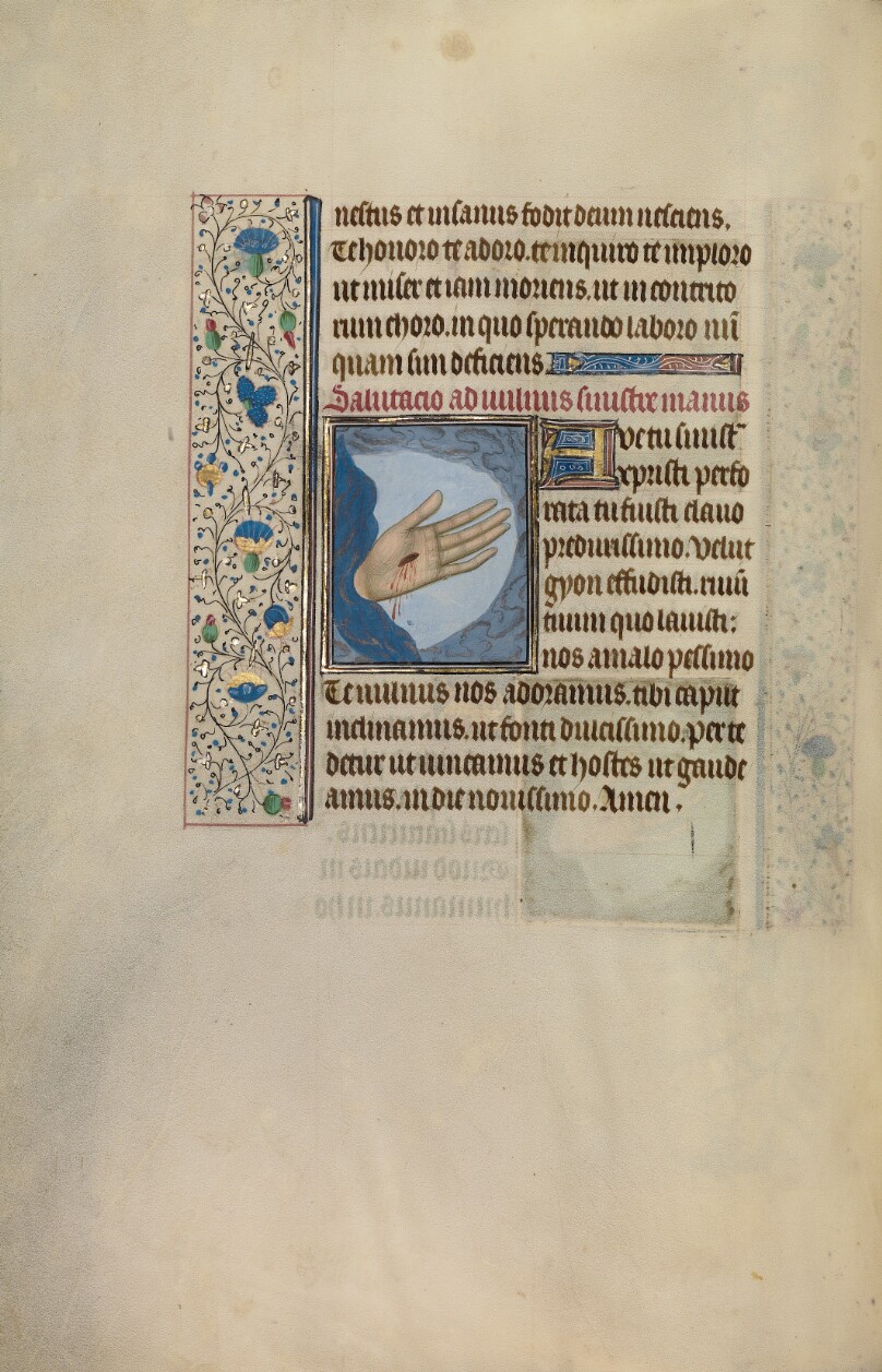 Christ's Left Hand with Wound