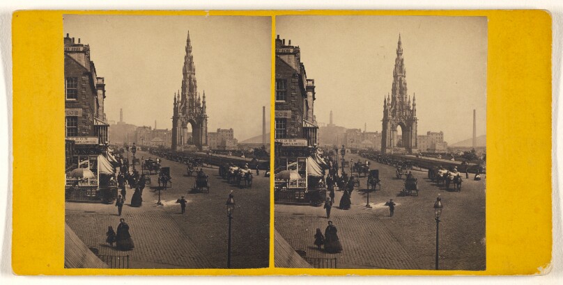 Sir Walter Scott's Monument, Edinburgh.