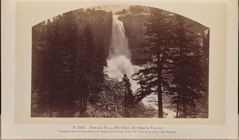 Nevada Fall, 700 Feet, Yo Semite Valley