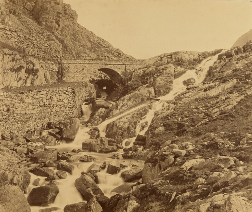 The Ogwen Falls.