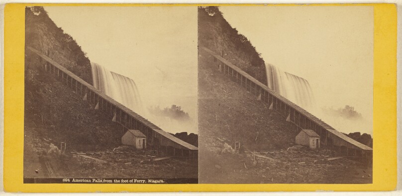 American Falls, from the foot of Ferry, Niagara.