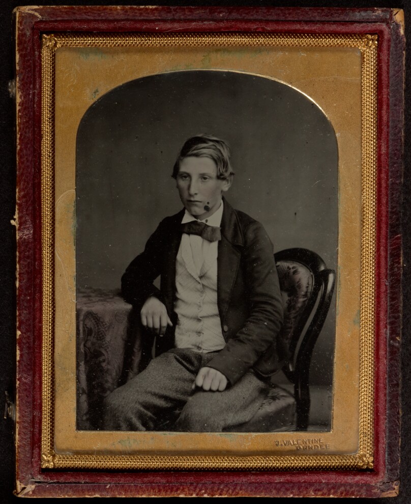 [Portrait of a Seated Young Boy]