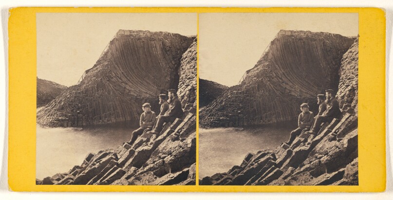 The Clamshell Cave, Staffa.