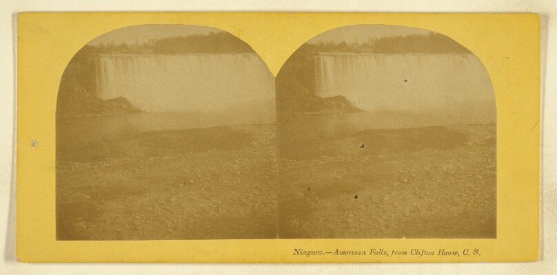 Niagara. - American Falls, from Clifton House, C.S.